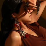 Aztec bohemian danglers