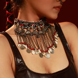 Arzaan multicoloured choker