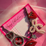 90s love charm necklace