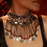 Arzaan multicoloured choker