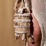 Jute bucket bag