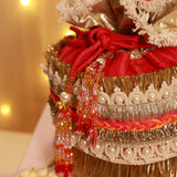 Gulabi  Sandesh Potli bag