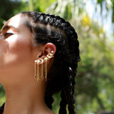 celestial Earcuff (full moon )