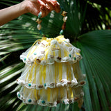 Coastal ruffle bag (LIME)