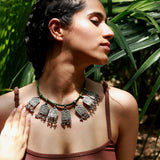 Nomada necklace green