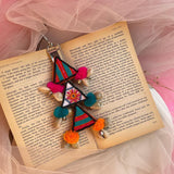 Love triangle keychain