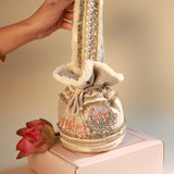 Chashni rose gold bag