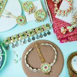 Bride Jewellery Set ( Pastel Green )