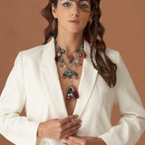 Boho Initial Neckpiece