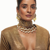 Briana necklace set with studs