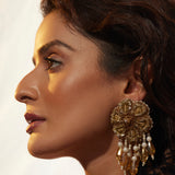 Cyra Gold  Necklace Set