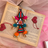 Love triangle keychain