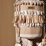 Jute bucket bag