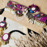 Ishana choker ( purple)