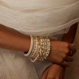 Ivory Sehar Pearl Handcuff