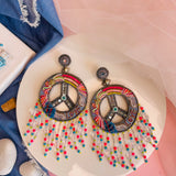 Peace and Love Earrings