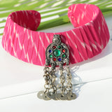 Tribe Pink Neckpiece
