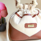 Ivory Tan Nano Bag