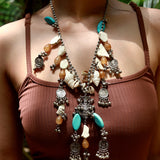 Silver Lumi long necklace