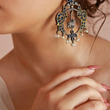 Morbagh chandbali (blue)