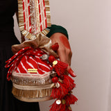 Karachi potli bag (Red)