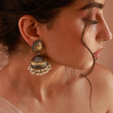 Nooreq jhumka dual tone