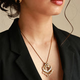 Little birdie gold necklace