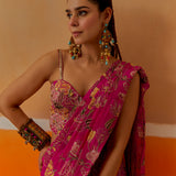 Advira cresent moon gold danglers
