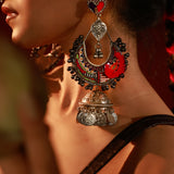 Rangnoor chandbali jhumka