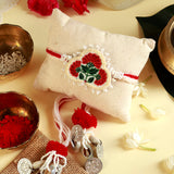 Peony floral Rakhi