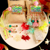 CREATOR BHAI AND BHABHI RAKHI SET