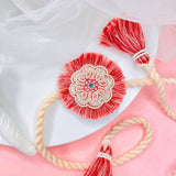 Pastel tassel rakhi