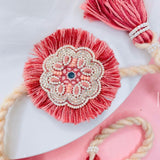 Pastel tassel rakhi