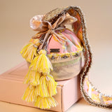 Pastel sorbet potli bag