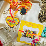 Pyara bhai and bhabhi Rakhi set